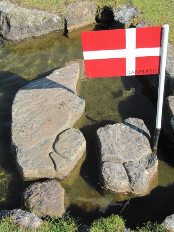 Danmark på Verdenskortet
