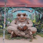 Thomas Dambo troll in Christiania named Green George